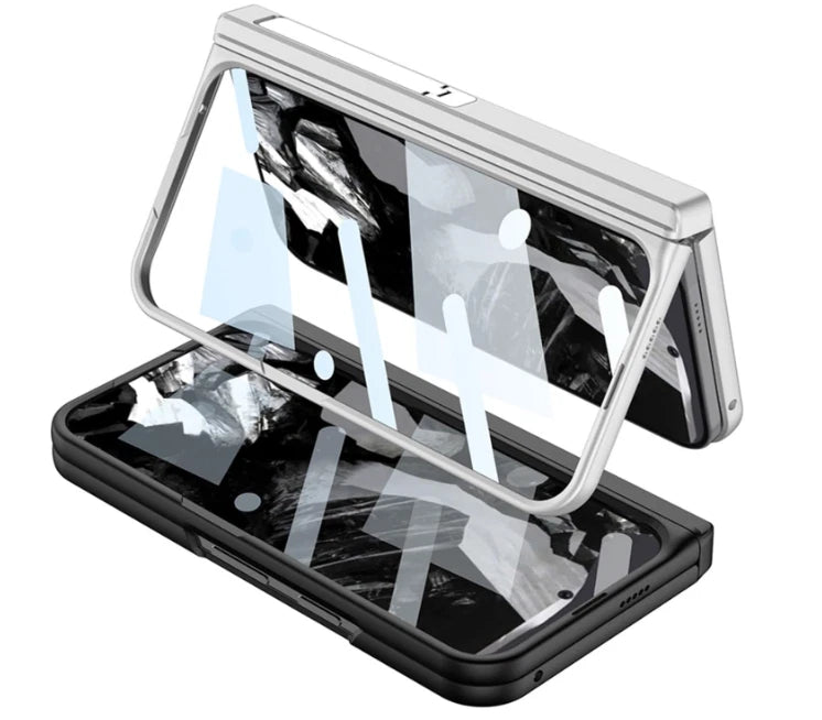 For Google Pixel 9 Pro Fold Armored Shockproof Case Built-in Screen Protector