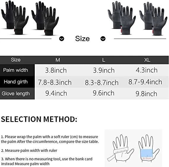 Cozy Season Gloves - Winter Waterproof Gloves