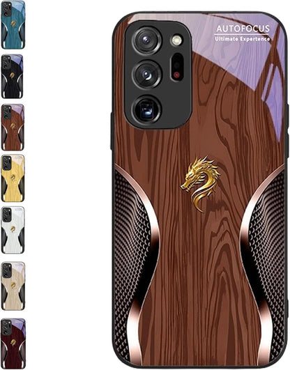 Urgalaxy Dragon Magnetic Glass Phone Case for Samsung Galaxy S26 25 Plus Ultra