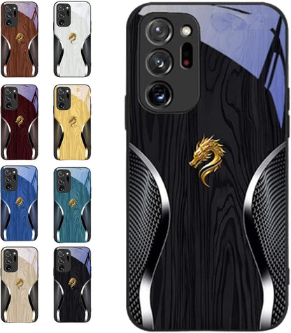 Urgalaxy Dragon Magnetic Glass Phone Case for Samsung Galaxy S26 25 Plus Ultra