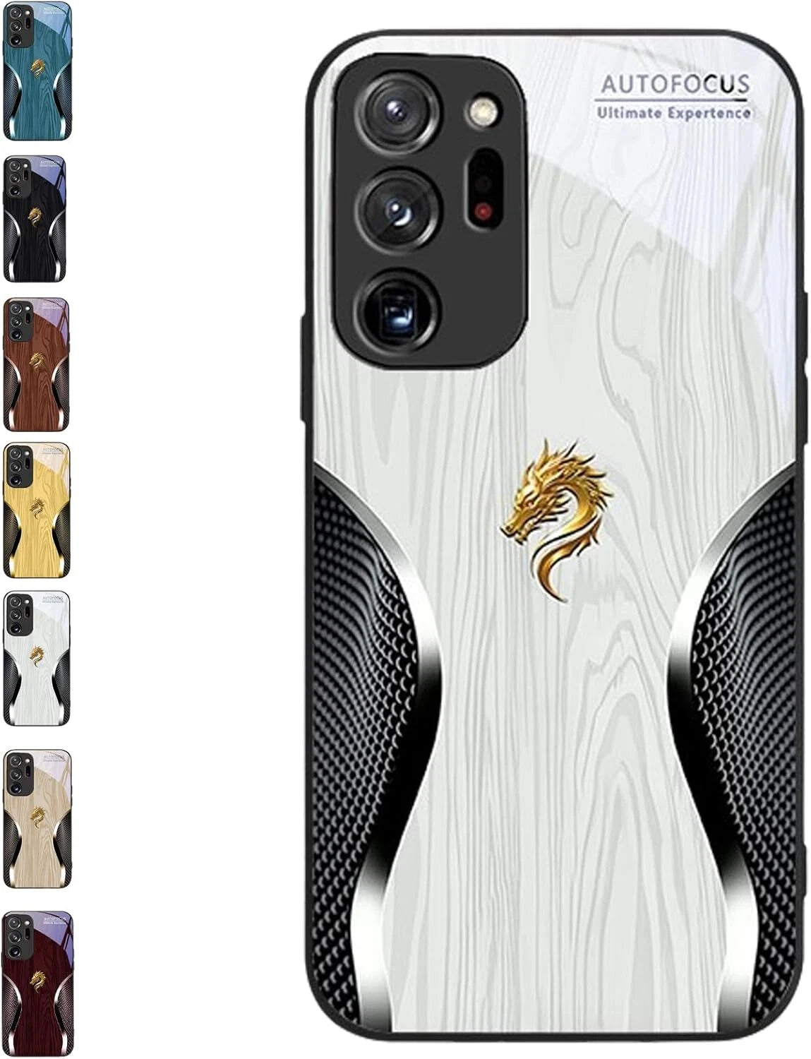 Urgalaxy Dragon Magnetic Glass Phone Case for Samsung Galaxy S26 25 Plus Ultra