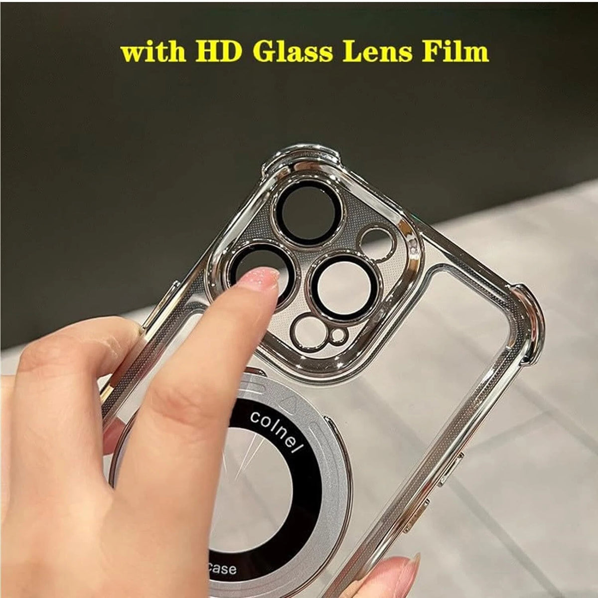 Anti-Drop Magnetic Stand Phone Case For iPhone 16 15 14 Pro Max